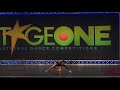 2020 St Louis Junior Solo Winner Midnight Red