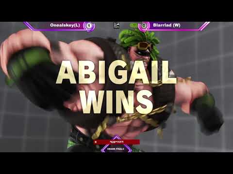 SLC|Barfights April - 2021 SFV - Grand Finals - Blarrlad(Abigail) vs Onealskey(Blanka)