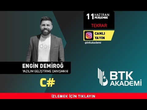 TechNights /11 Haziran 2020 / Engin Demiroğ ile C# Hakkındaki Soruları Cevapladık