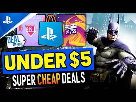 10 FANTASTIC PSN Game Deals UNDER $5 NOW! SUPER CHEAP PS4 Games! PSN Blockbuster + Under $20 Sales