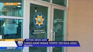 Redding massage therapist charged with sexual assault