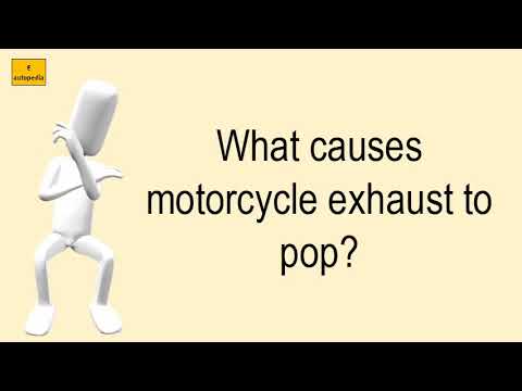 What Causes Motorcycle Exhaust To Pop?