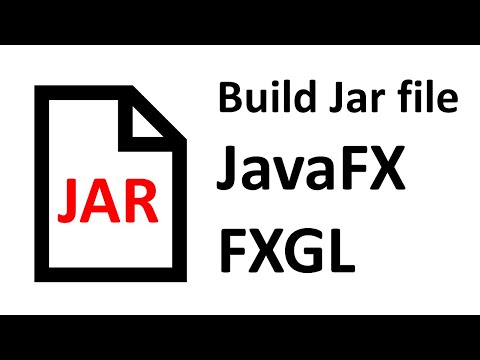 Build a Jar from your JavaFX/FXGL Application [GERMAN] [2020]