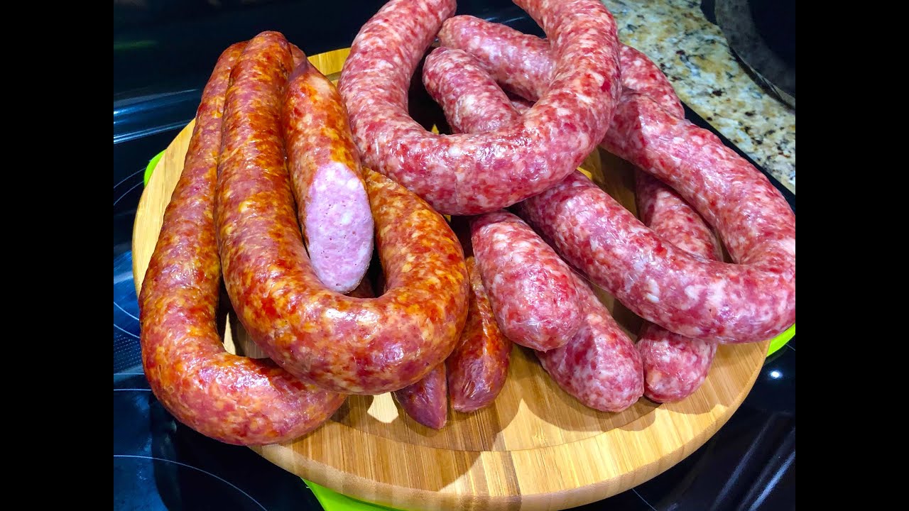 Польские колбаски домашнего приготовления. Доступно, просто и очень вкусно