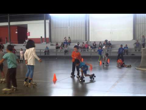 Aula de iniciacao a patinagem - 5 de Outubro 2013