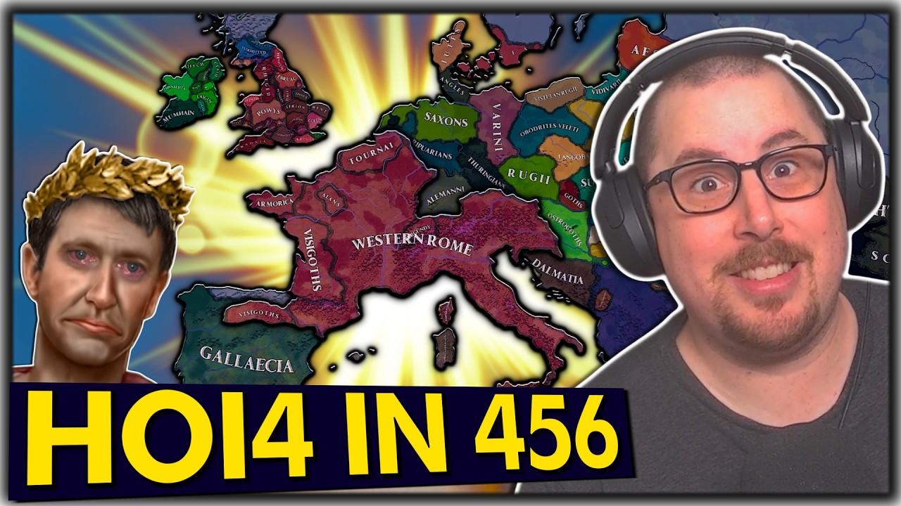 Can I Save The Roman Empire In HOI4?! (New Start Date)