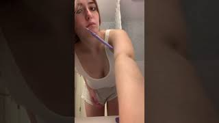 Braless no bra bouncy bouncing boobs dancing tiktok nip slip boob