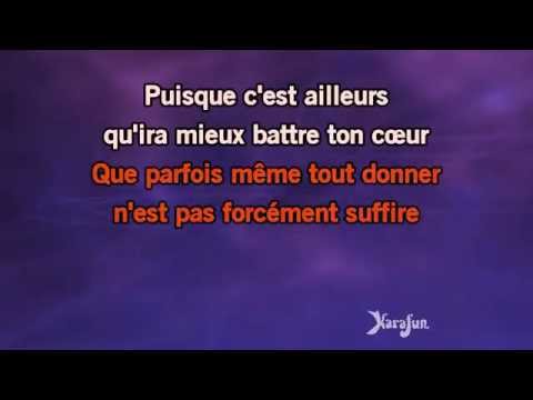 Karaoké Puisque tu pars - Jean-Jacques Goldman *