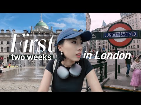 My  first 2 weeks in London | RCA Campus Tour, V&A Museum, unplanned surprises 💗👯‍♀️