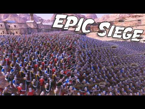 30000 THOUSAND ROMANS VS 100000 ORCS !  ( ULTIMATE EPIC BATTLE SIMULATOR )
