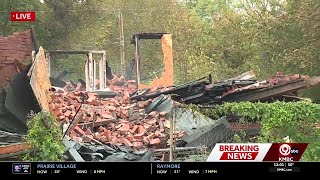 Kansas City apartment building collapses after two-alarm fire
