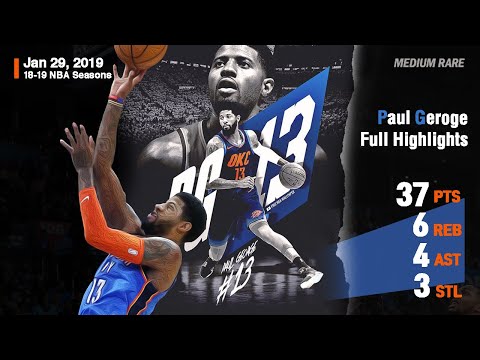 Paul George Full Highlights l OKC Thunder vs Orlando Magic l Jan 29, 2019 l 2018-19 NBA Season