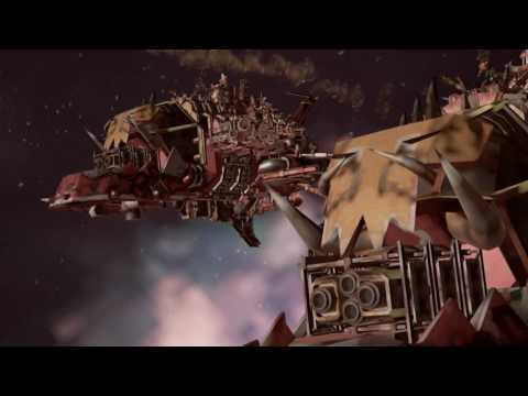 Battlefleet Gothic:  Orc Carrier Part 2