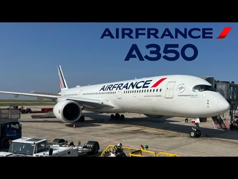 🇲🇺 Mauritius MRU - Paris CDG 🇫🇷 Air France Airbus A350-900  [FULL FLIGHT REPORT] + Lounge