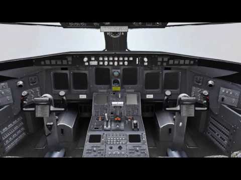 CRJ200 Cockpit