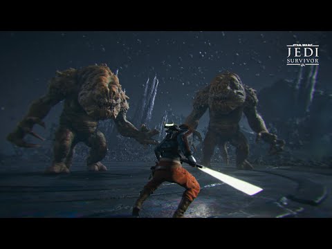 STAR WARS Jedi: Survivor - DOUBLE RANCOR Secret Boss [Fractured Malice Force Tier]| PS5 Gameplay