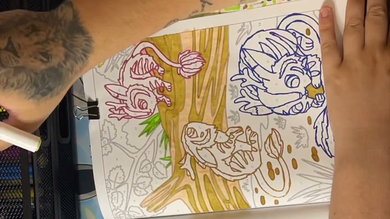 Fantasy Animals Color Questopia - speed colour