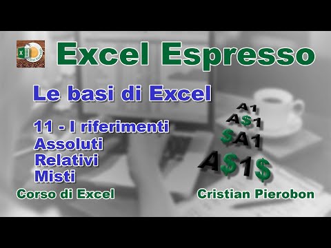 11 Absolute, Relative, and Mixed References - Excel Espresso