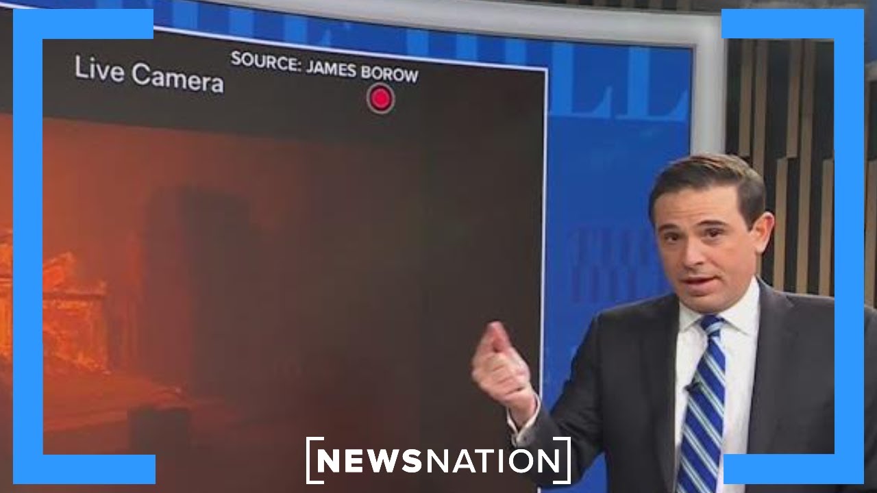 'No government' help: Tesla camera captures fire destroying home | The Hill