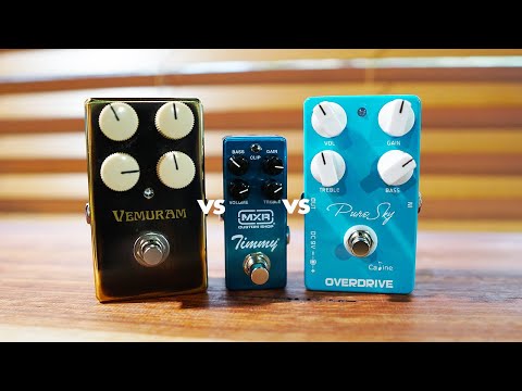 Caline Pure Sky VS MXR Timmy VS Vemuram Jan Ray