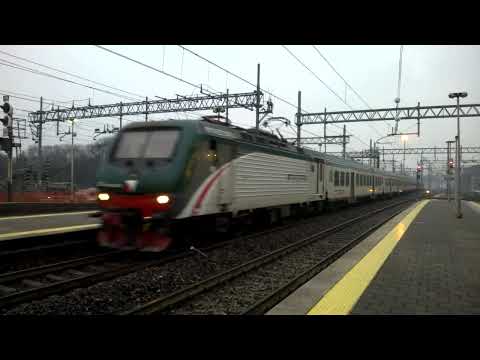 E464 260+6 MDVC Trenord e XMPR e ATR125 - Monza - 15/12/2014