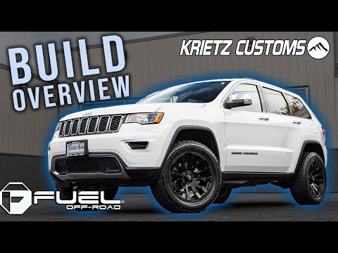 BUILD OVERVIEW: 2019 Jeep Grand Cherokee w/ 2.5 Inch Lift Kit, 20x9 Fuel Blitz | Krietz Customs