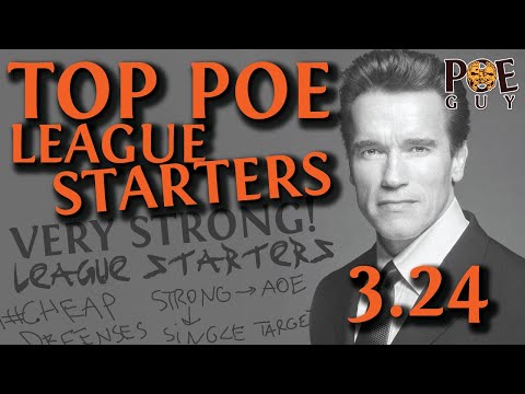 PoE 3.24 - BEST LEAGUE STARTERS THAT I've played in Path Of Exile / CHEAP, FUN & STRONG