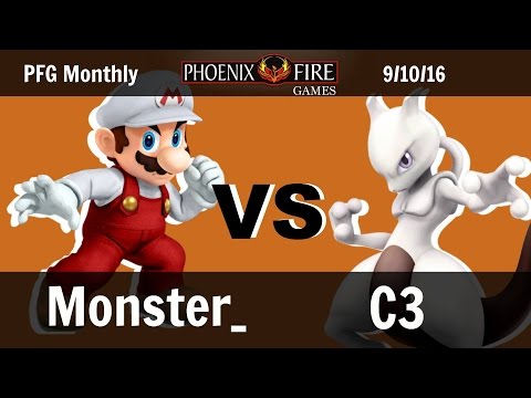 PFG Monthly: Charging In: Monster_ (Mario) vs. C3 (Mewtwo) Winners Finals