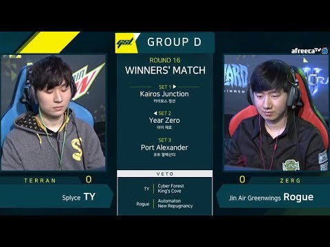 [2019 GSL S1] Ro.16 Group D Match3 TY vs Rogue