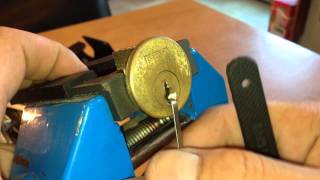 #52 How to open a house lock without a Key.