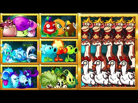 Random Team Plants Vs Team Animal Zombie LEVEL 10 - Which Team Plant 's Best?