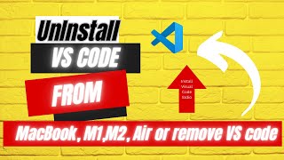 Download the video "How to uninstall Visual Code Stdio | Issue to uninstall VS Code From Macbook Air M1, M2"