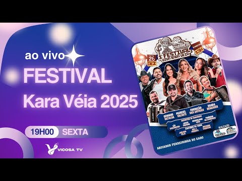 Rádio Princesa FM - Festival Kara Véia 2025 em Chã Preta/AL - 26.12.2025