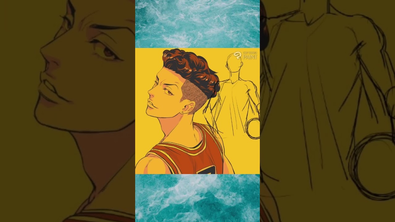 THE FIRST SLAM DUNKを見てきて宮城リョータ描いてみた。