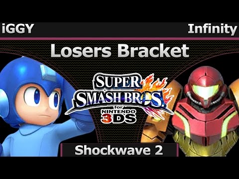 Shockwave 2 Smash 3DS - iGGY (Megaman) vs Infinity (Samus) - Losers Bracket