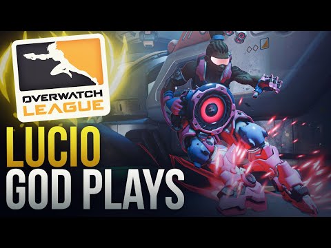 BEST LUCIO OVERWATCH LEAGUE PLAYS ! - Overwatch Montage