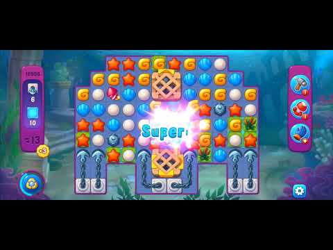 Fishdom Super Hard Level 10998 (with ingame boosters) @choraelmin