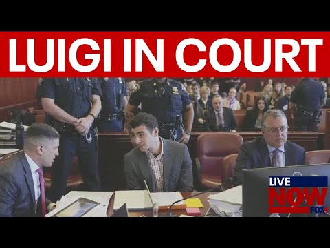 Video | Luigi Mangione in court for pretrial hearing