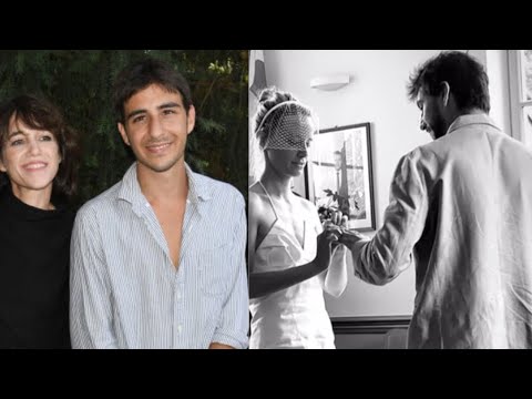 Charlotte Gainsbourg et Yvan Attal : Leur fils Ben s'est marié ! Sa femme Jordane sublime en robe