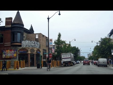 Lincoln Park & Lakeview East, a drive along Clark & Broadway