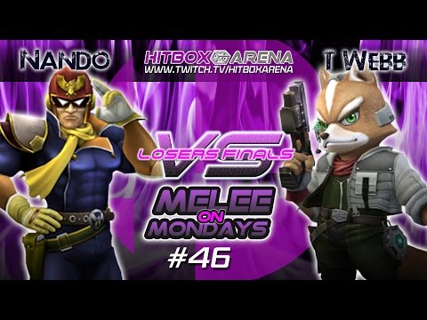 Melee on Monday #46 - T Webb (Fox) v Nando (Falcon) Winner's Bracket