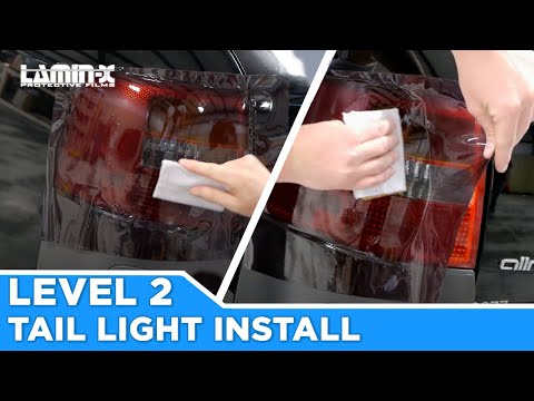 Lamin-x Precut Level 2 : Tail Light Cover Installation