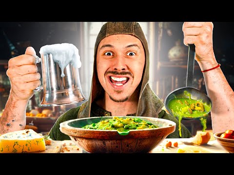 Je teste des recettes médiévales étranges