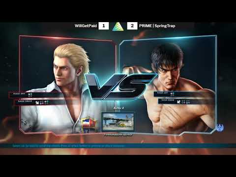 Super Ascension Tekken 7 Losers Finals - WillGetPaid (Steve) vs PRIME|SpringTrap (Law)