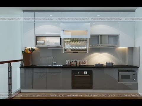 Những ý tưởng thiết kế tủ bếp cho nhà nhỏ diện tích bếp chưa đầy 15m2