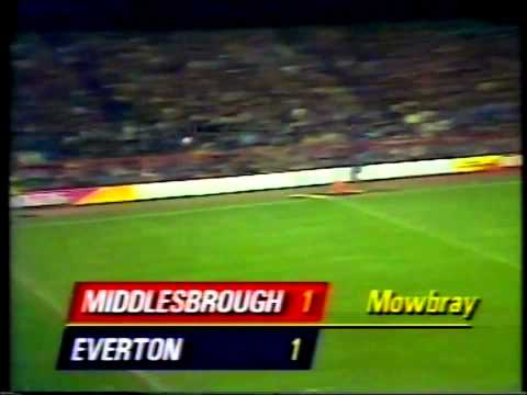 Middlesbrough 2-2 Everton FA Cup 4th Round Replay 1987-88 - Part 2