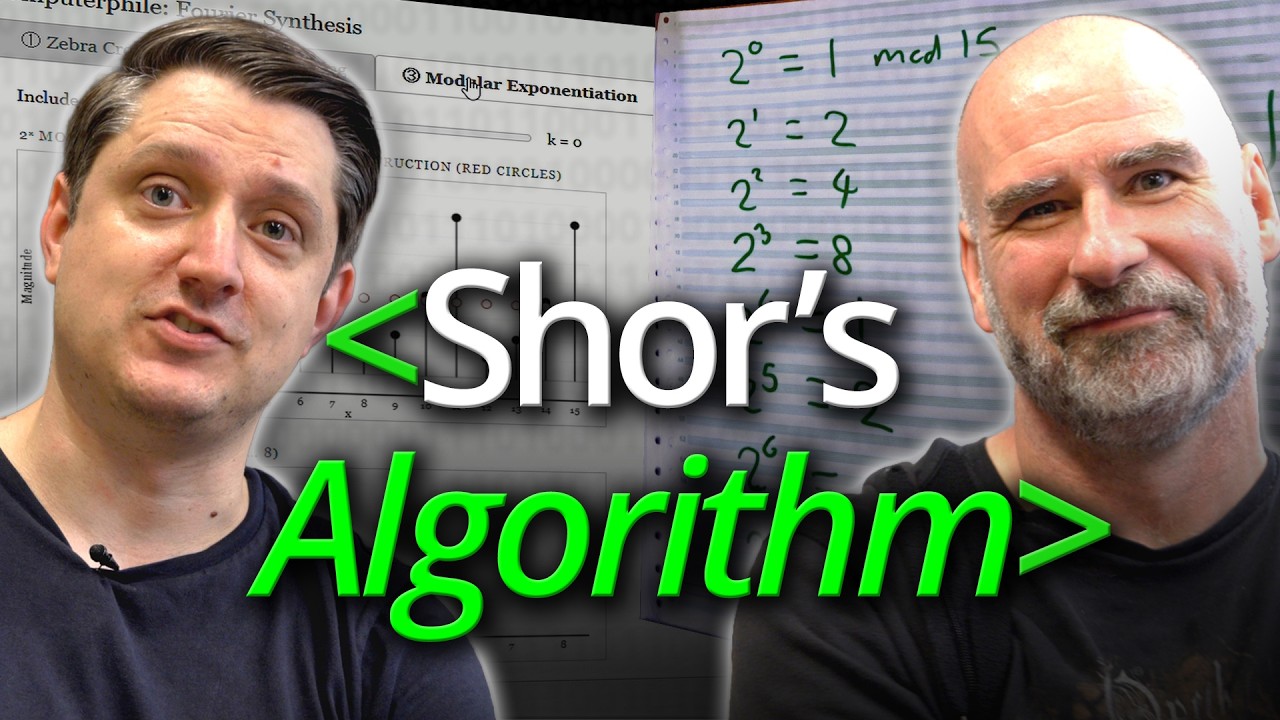 Shor's Algorithm for Quantum Computing - Computerphile