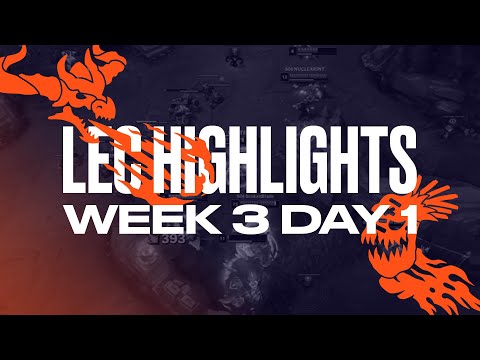 Full Day Highlights | W3D1 | 2021 LEC Summer