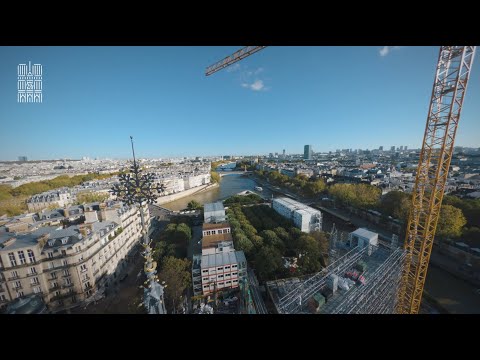 Notre-Dame de Paris - Plongée dans la base-vie du chantier !