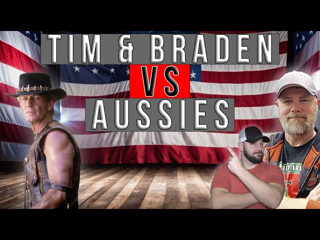 Tim & Braden VS The ABC Aussies Around Gun Control... The Aussies Weren't Ready...